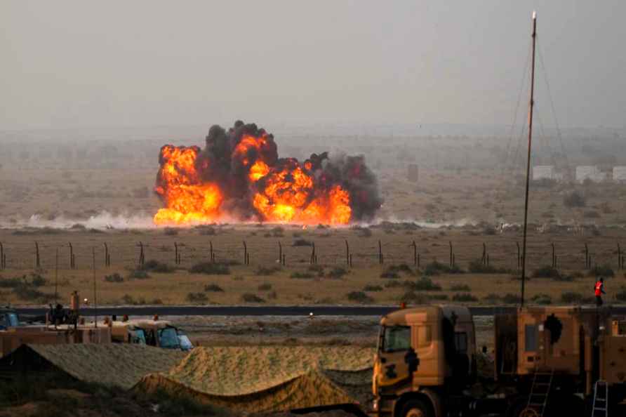 Vayu Shakti 2024 at Pokhran Range