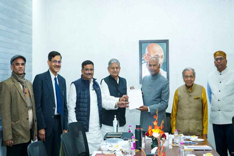 JDU leaders meet Ram Nath Kovind