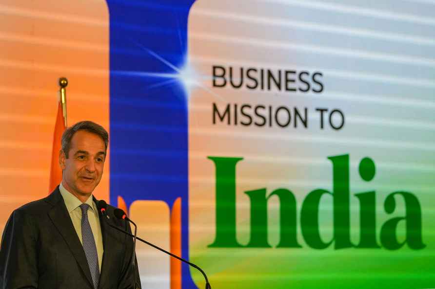 Kyriakos Mitsotakis in Mumbai