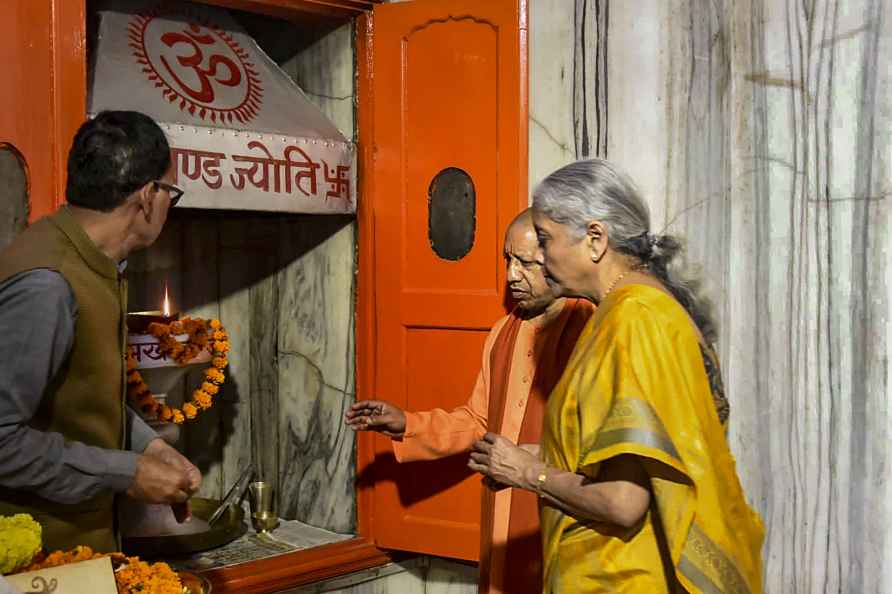 Nirmala Sitaraman in Gorakhpur