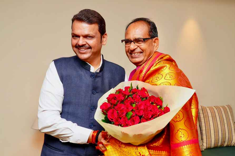 Devendra Fadnavis, Shivraj Singh meet