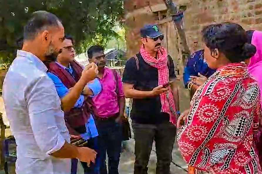 Bengali actors visit Sandeshkhali