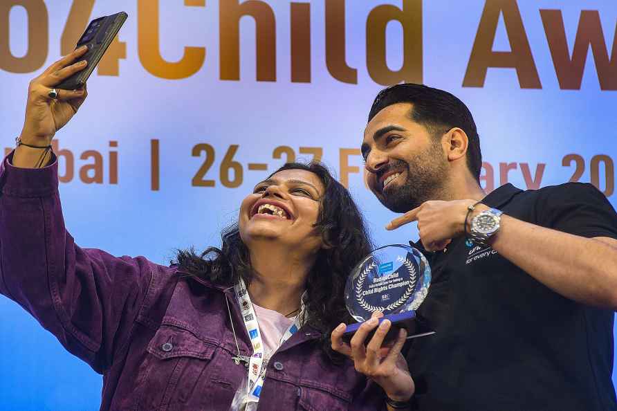 Mumbai: Bollywood actor and Unicef India Ambassador Ayushmann Khurrana...