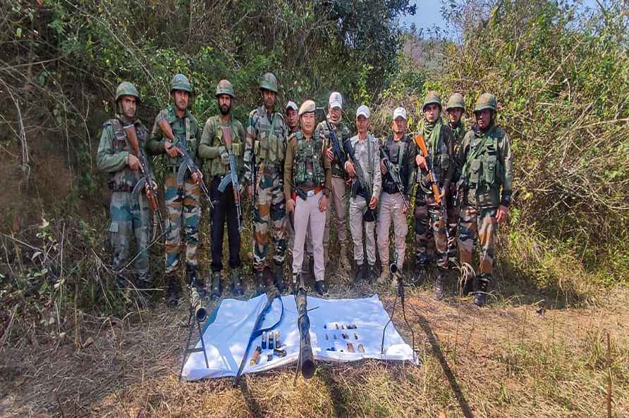 Cache of arms, ammunition seized in Manipur