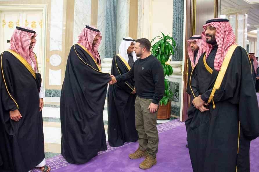 Ukrainian President in Riyadh