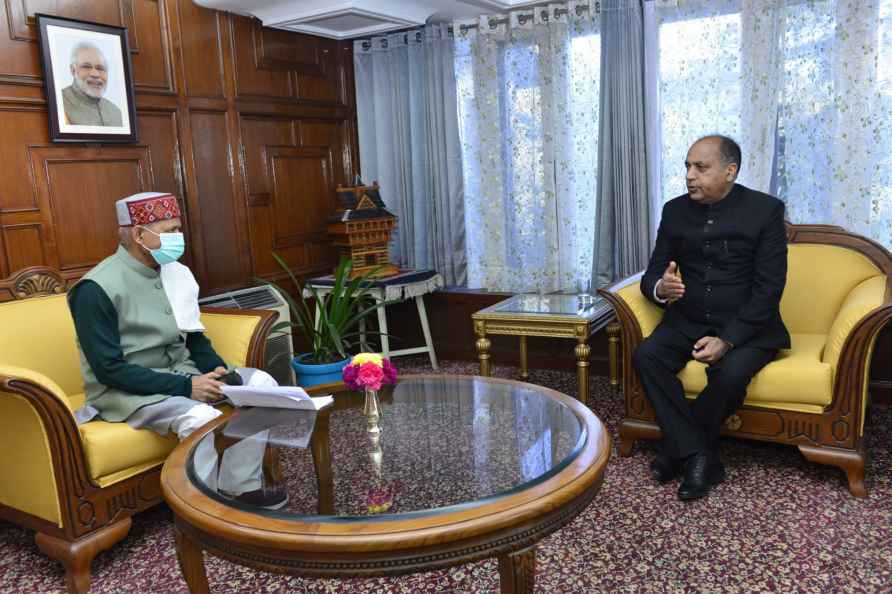 Jairam Thakur met HP governor