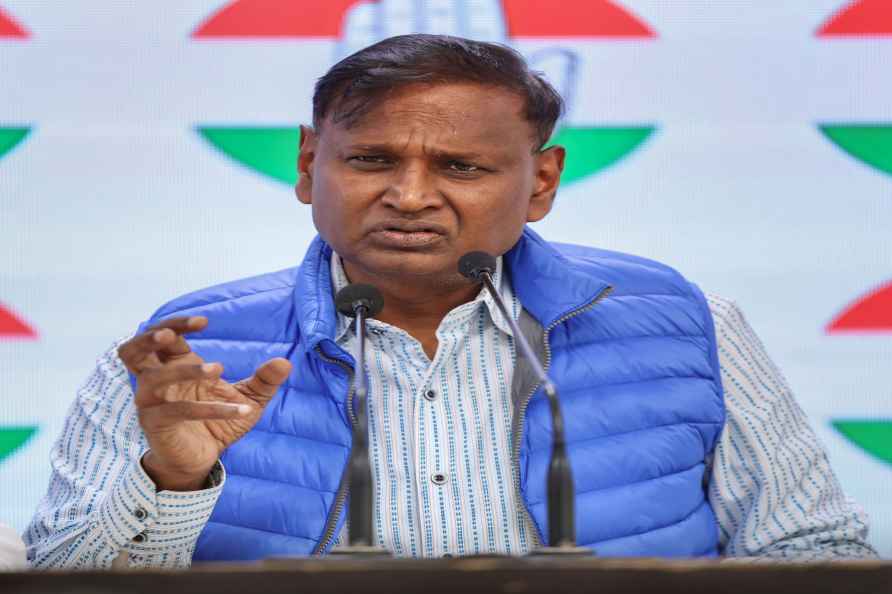 Udit Raj addressing media