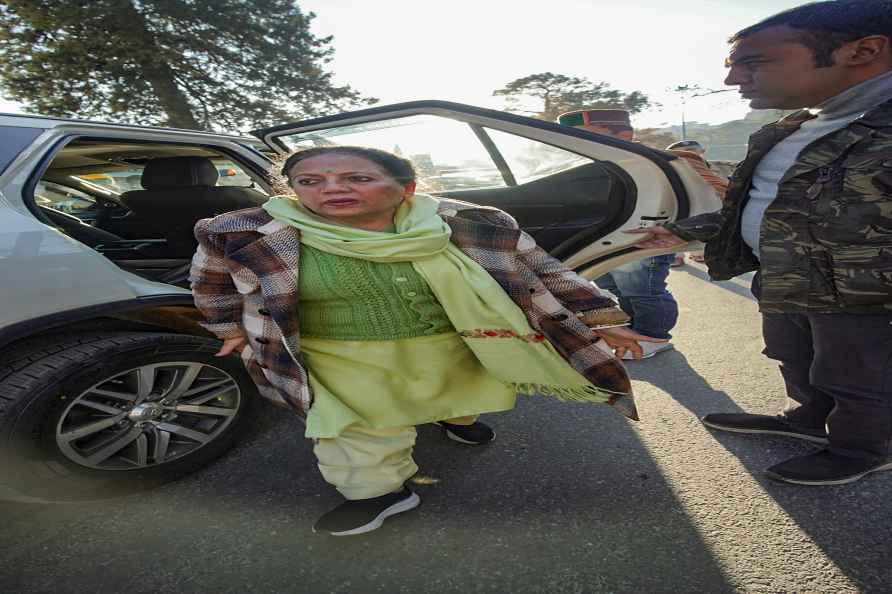 Bhupinder Singh Hooda arrives in Shimla