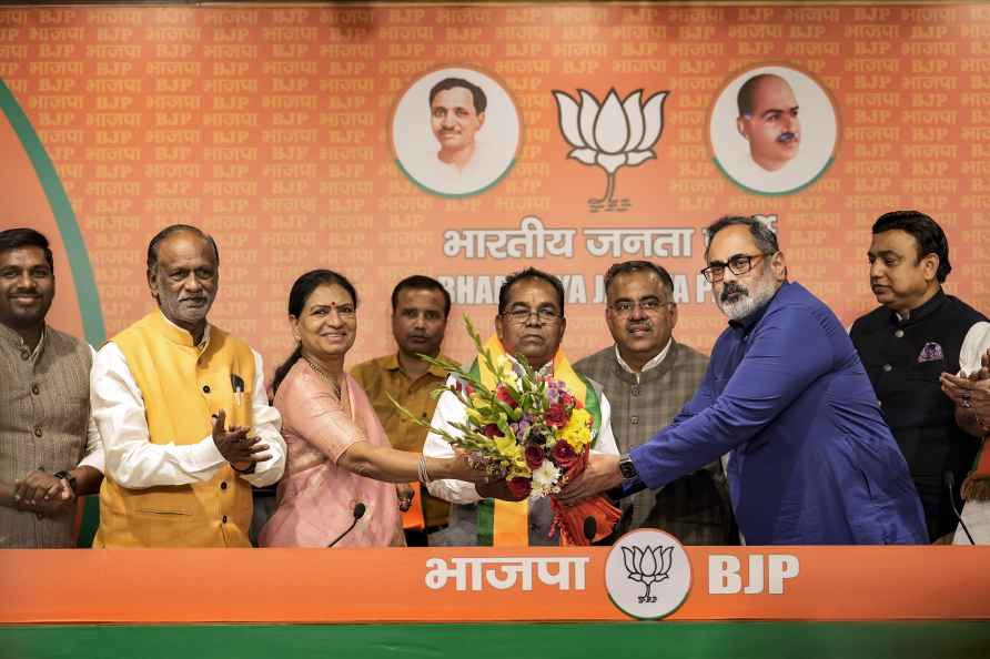 Pothuganti Ramulu joins BJP