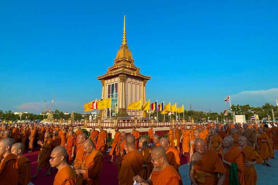 Buddhist Holy Relics travelled from India in Thailand