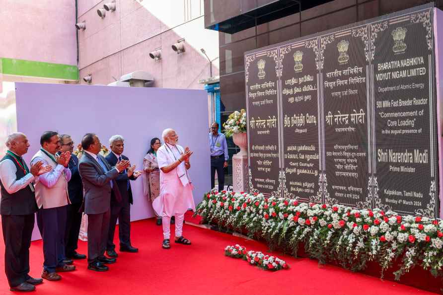 PM Modi at Kalpakkam