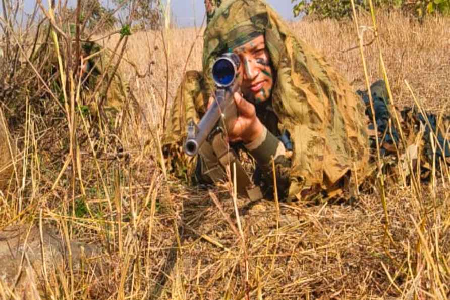 BSF's first woman sniper