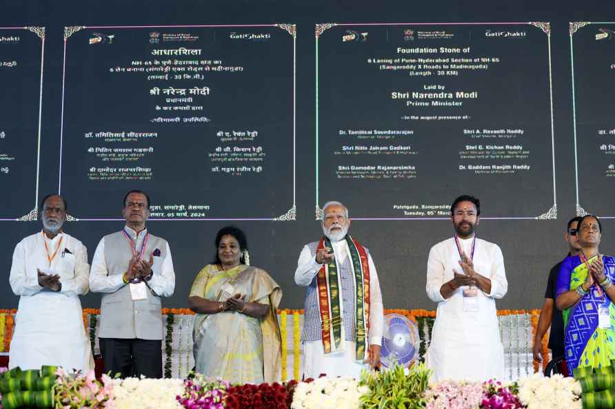 PM Modi in Sangareddy