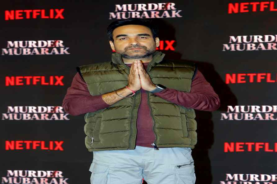 Mumbai: Bollywood actor Pankaj Tripathi during the trailer launch...