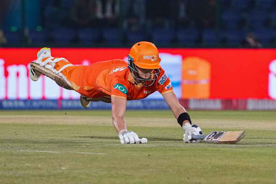 New Delhi: Gujarat Giants' batter Laura Wolvaardt during the Women...