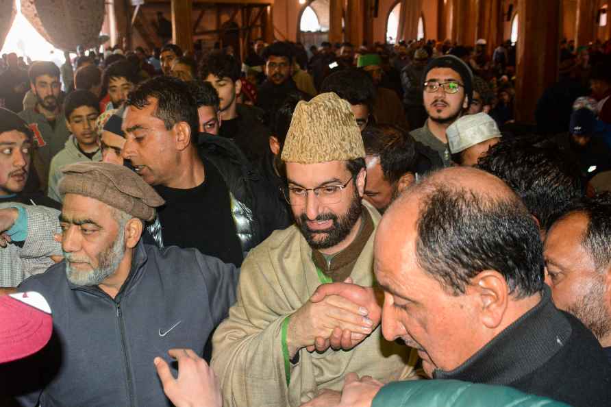 Mirwaiz Umar Farooq at Jama Masjid