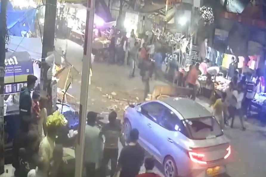 Women killed, 9 injured atter being mowed down by car