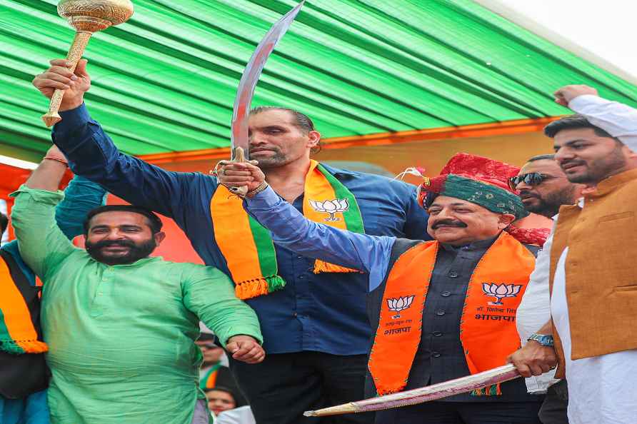 Khali campaigns for BJP in Kathua