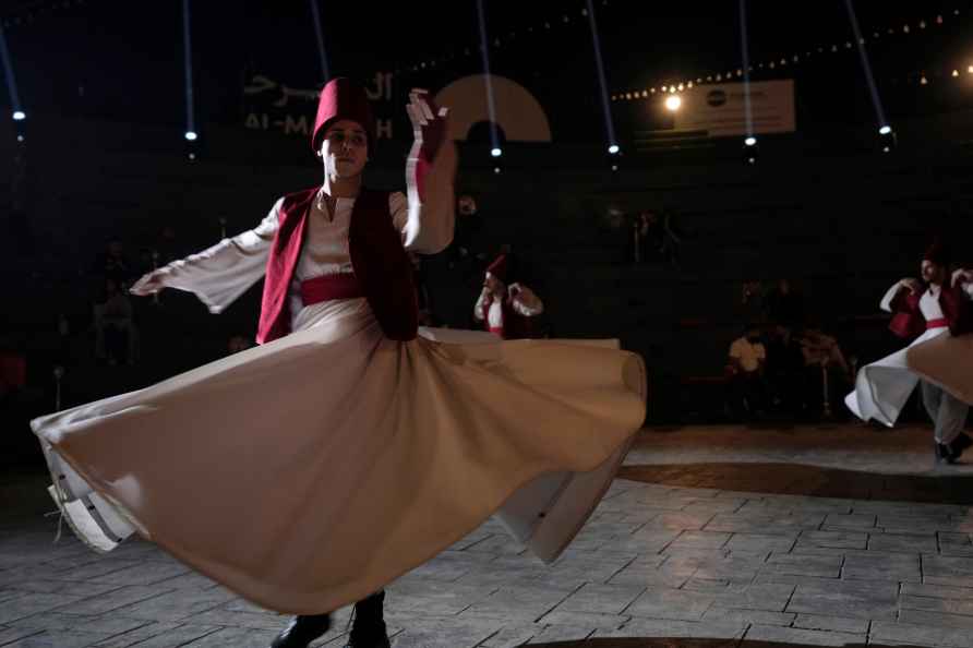 Whirling dervishes in Baghdad