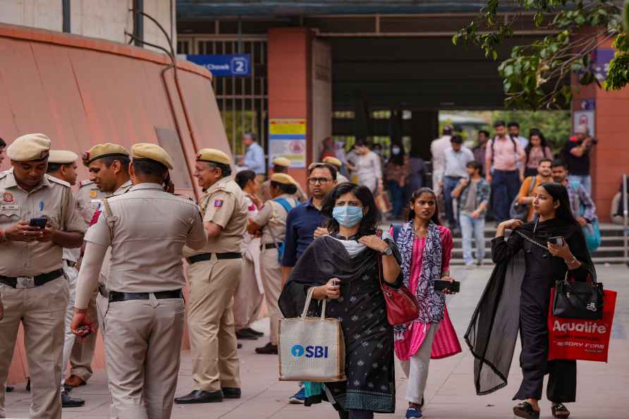 AAP protest call: Security at Patel Chowk metro station