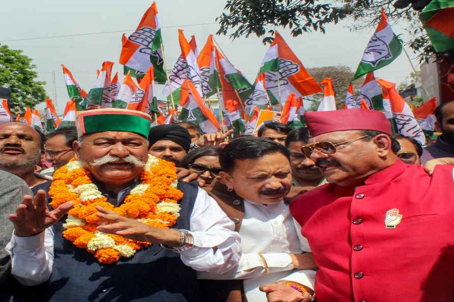 Congress' Jot Singh Gunsola files nomination