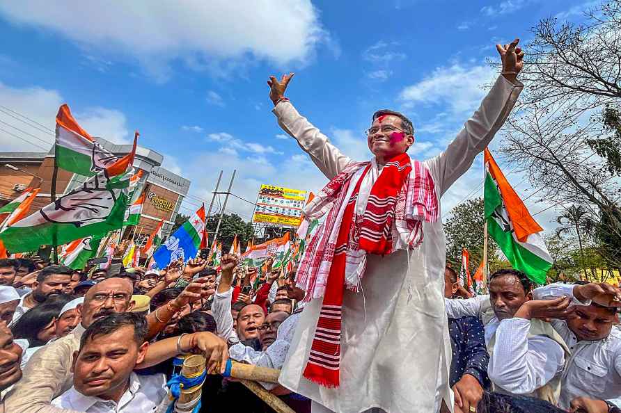 Gaurav Gogoi files nomination from Jorhat