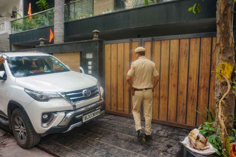 ED raid at Deepak Singla's residence