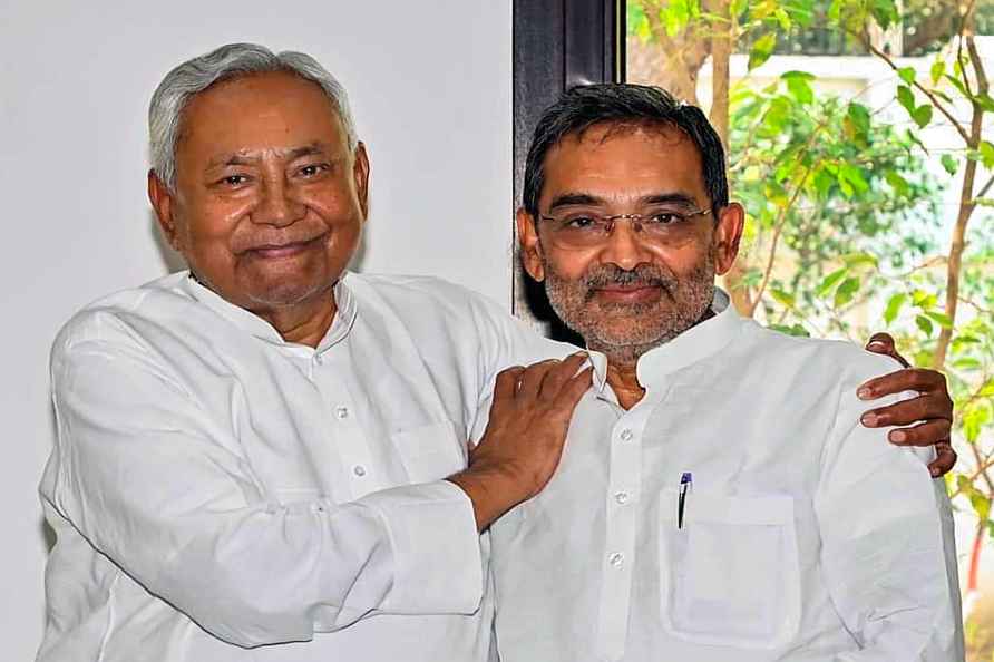 CM Nitish Kumar meets Upendra Kushwaha