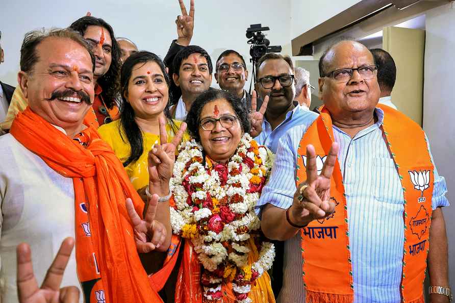 BJP's Manju Sharma files nomination from Jaipur