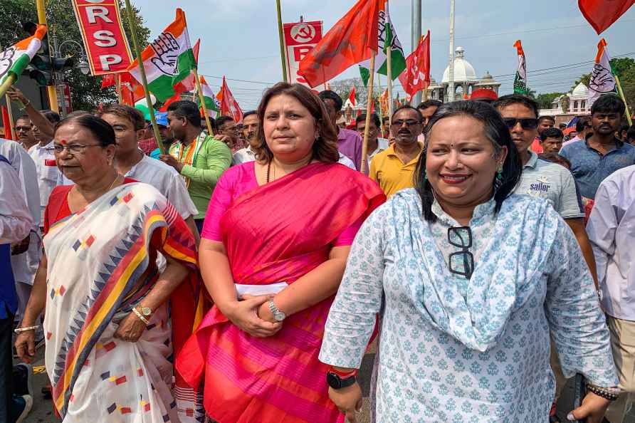 Congress roadshow in Agartala