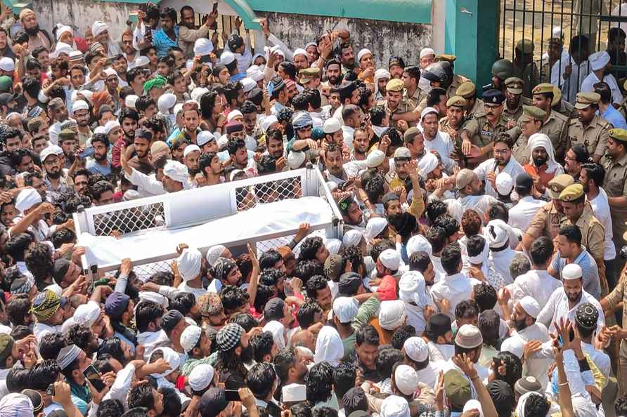 Mukhtar Ansari funeral