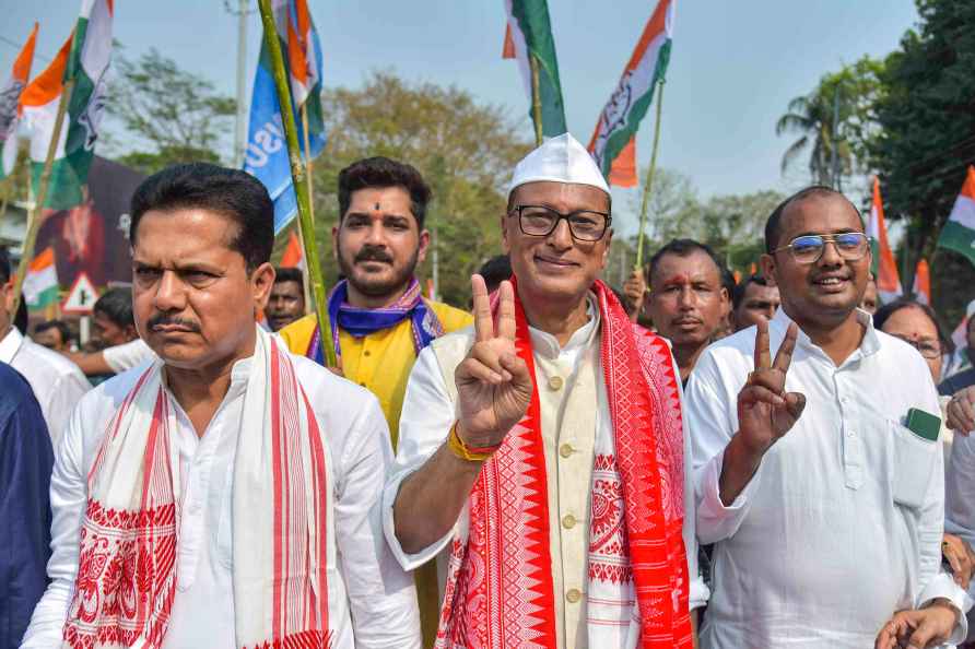 Pradyut Bordoloi's nomination filing rally