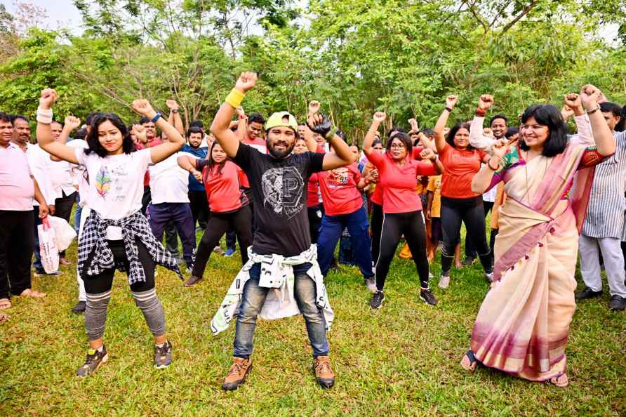 Aparajita Sarangi visits Ananda Bana urban forest