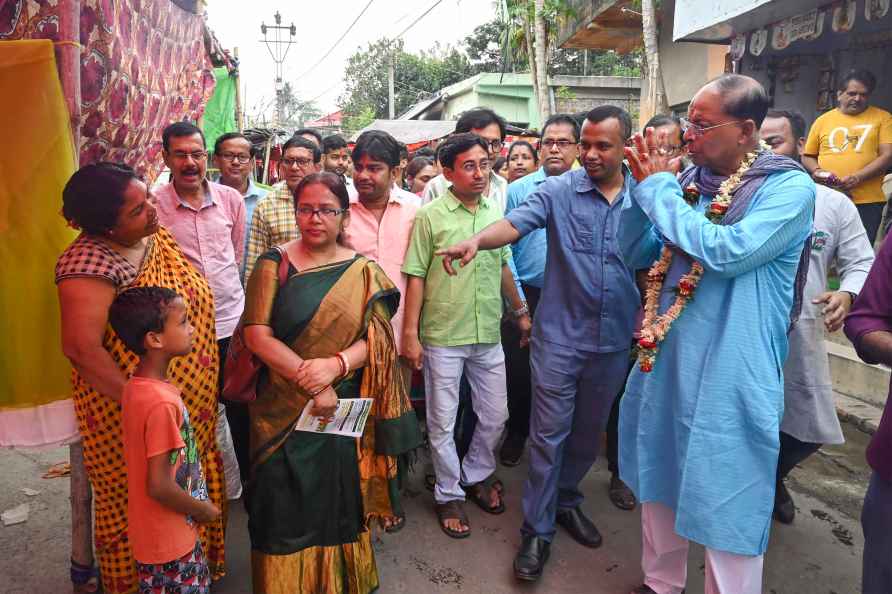 TMC candidate Biplab Mitra