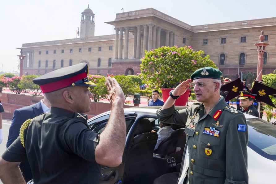 General Dimitrios Choupis in Delhi