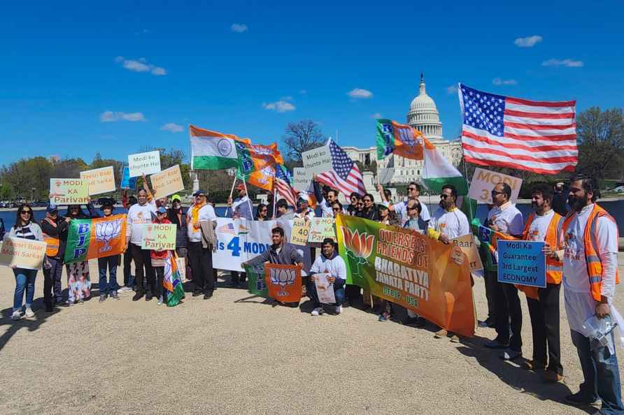 Rally in US to support PM Modi