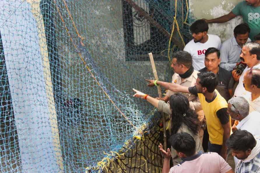 Leopard entered house in Meerut