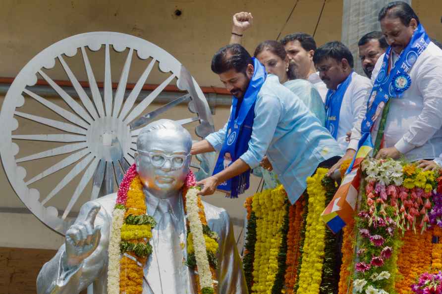 CM Reddy on Ambedkar Jayanti in Hyderabad