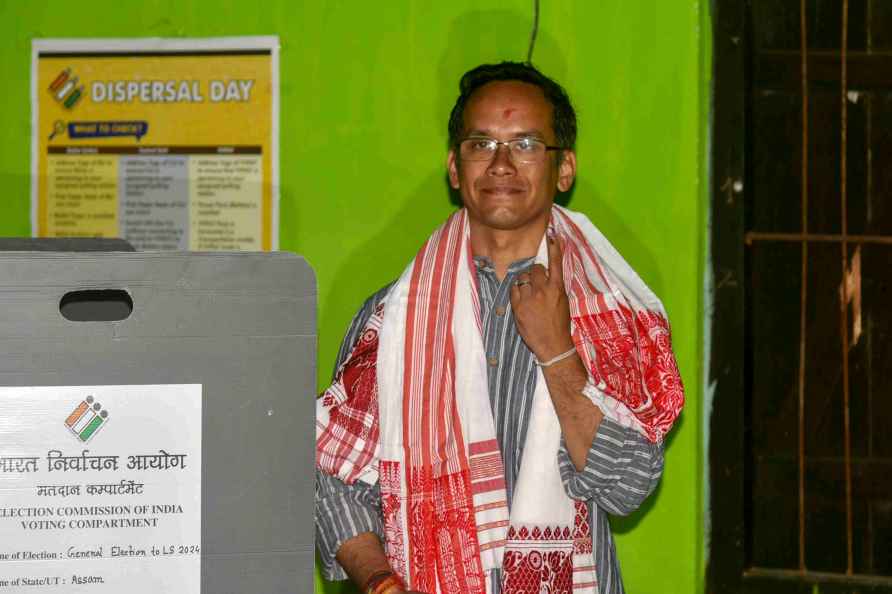 LS Polls 1st Phase: Gaurav Gogoi votes