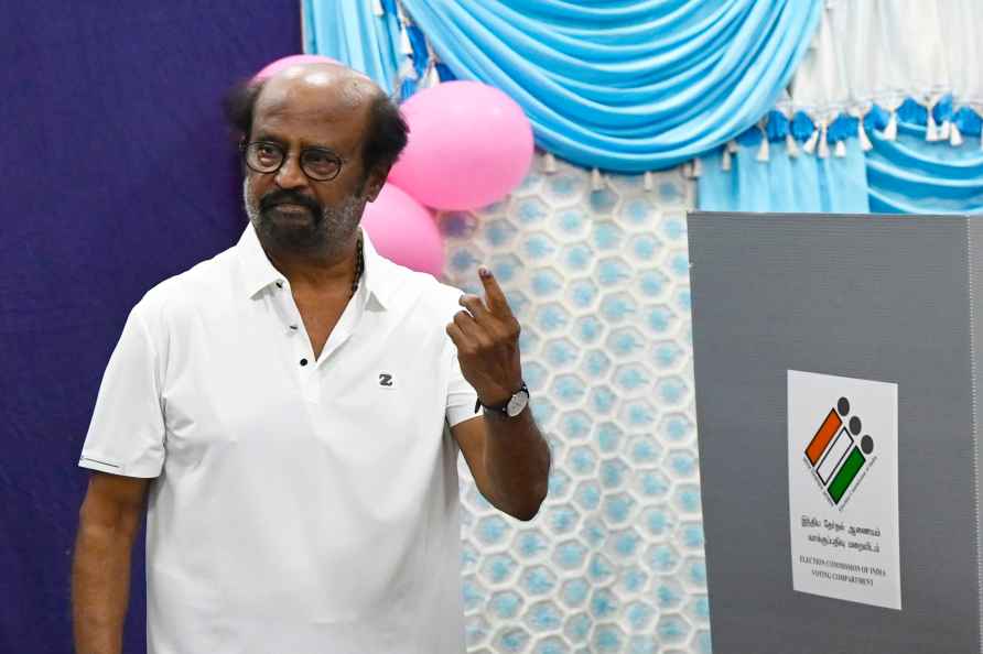 LS Polls 1st Phase: Rajinikanth votes