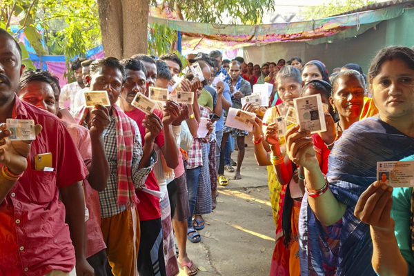 Northeast records over 50 pc voting till 3 pm despite inclement weather