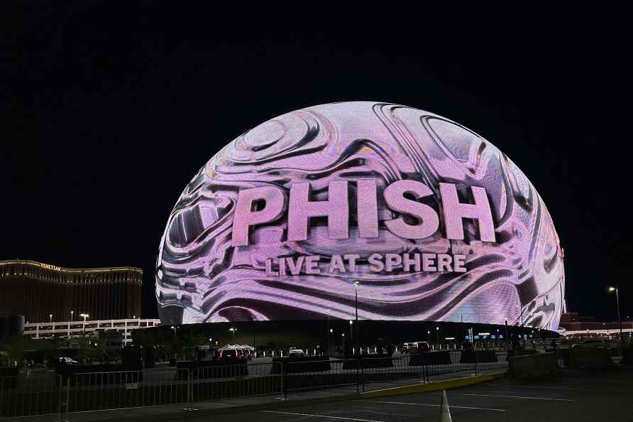 Exterior of Sphere in Las Vegas