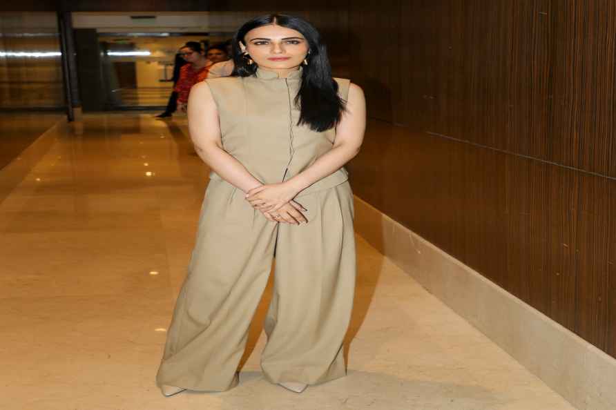 Mumbai: Bollywood actor Radhika Madan during a product launch event...