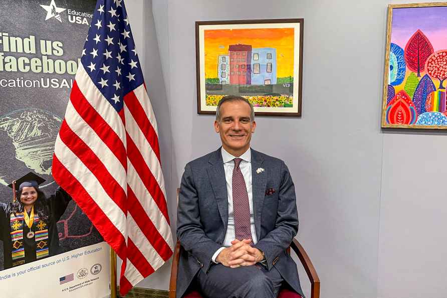 US Ambassador Eric Garcetti