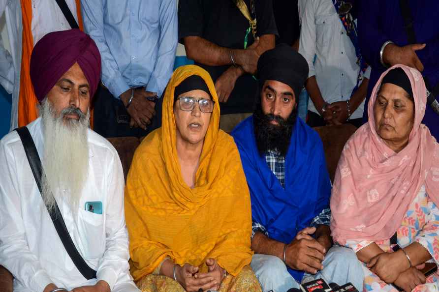 Amritpal Singh's mother addresses a press conference