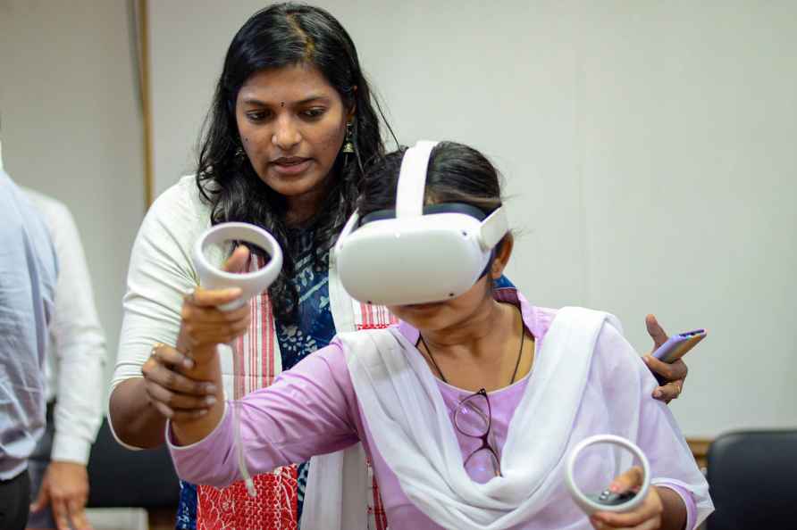 Trial for voting using VR technology