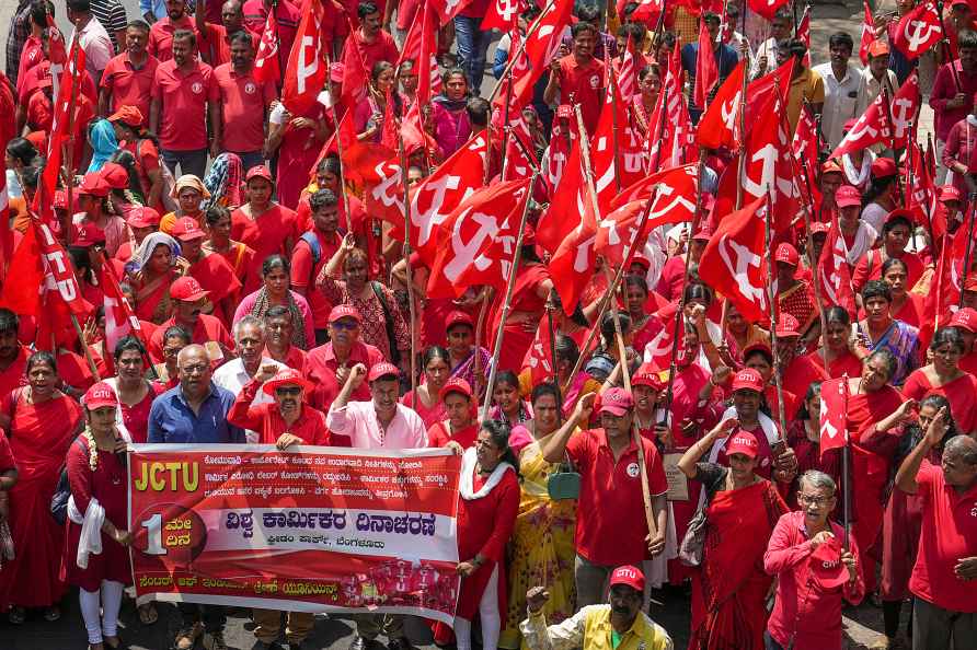 International Labour Day in Bengaluru