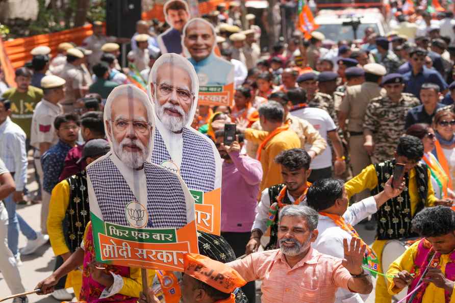 Manoj Tiwari's nomination for Lok Sabha election