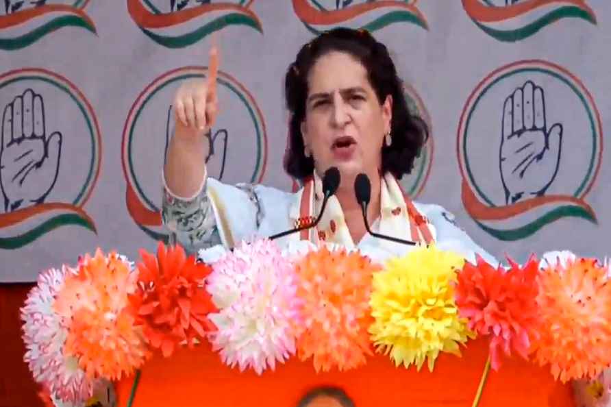 Priyanka Gandhi campaigns in Assam