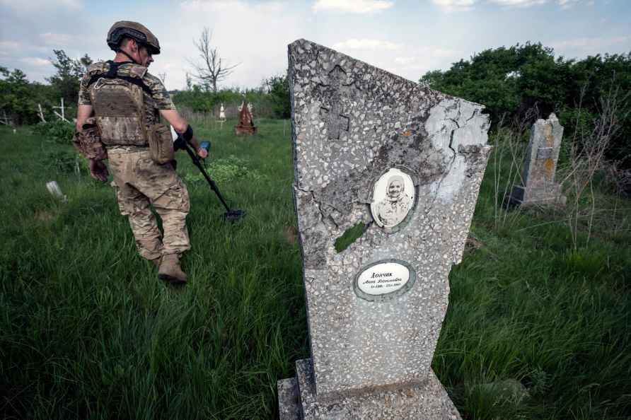 Heavy battles with the Russian troops in Ukraine